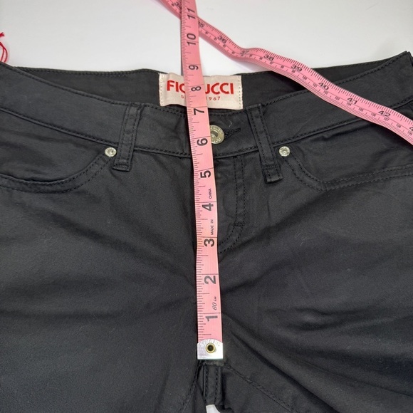 NWT Fiorucci Black Skinny Jeans Size 25 | Made in Tunisia - Picture 11 of 12